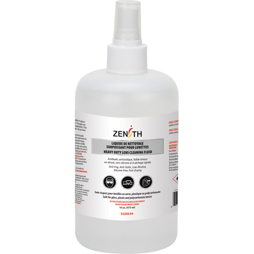 Anti-Fog Premium Lens Cleaner, 473 ml Superchem Industries
