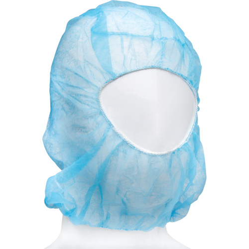 Disposable Hood, Polypropylene, Blue Superchem Industries