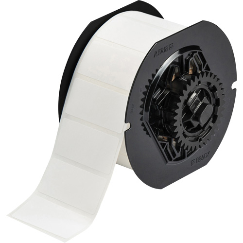 &eacute;tiquettes pour imprimante de s&eacute;rie B33, Papier, 2" lo x 1" h, Blanc Superchem Industries