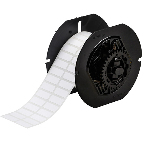 &eacute;tiquettes pour laboratoire r&eacute;sistant aux produits chimiques de s&eacute;rie B33, Polyester, 1" lo x 0,375" h, Blanc Superchem Industries