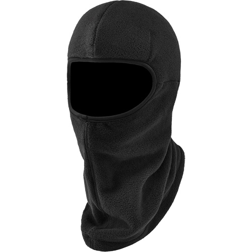 N-Ferno&reg; Zippered Balaclava Face Mask, Fleece/Polyester, Black Superchem Industries
