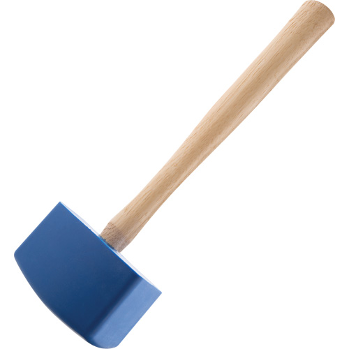Ergotech Soft Anti-Impact Mallet, Wood Handle, 12-1/2" L Superchem Industries