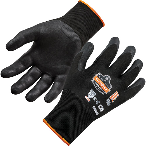 Gants enduits ProFlex DSX pour pr&eacute;hension de produits secs, Petit, R&ecirc;vetement Nitrile, Calibre 18, Enveloppe en Nylon/Spand Superchem Industries