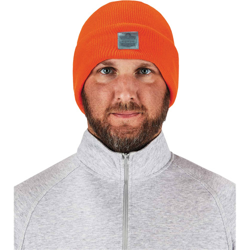 Bonnet en tricot c&ocirc;tel&eacute; N-Ferno, Taille unique, Orange Superchem Industries
