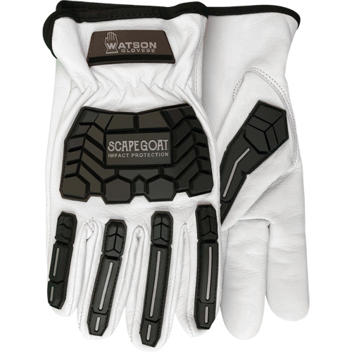 Gants antichocs Scape Goat, Grand, Paume en Ch&egrave;vre, Poignet &agrave; enfiler Superchem Industries