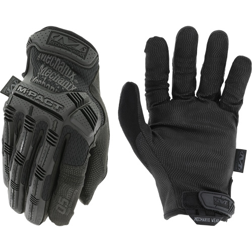 Gants antichocs haute dext&eacute;rit&eacute; 0,5 mm M-Pact, 8, Paume en Synth&eacute;tique, Poignet Boucle et crochet Superchem Industries