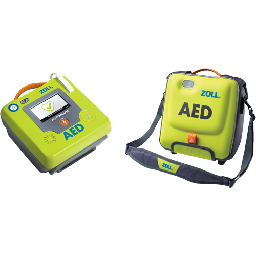 AED 3 AED Kit with Carry Case, Automatic, English, Class 4 Superchem Industries