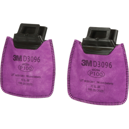 Filtre Secure Click, Filtre contre les particules avec suppresion de vapeurs nuisibles, Gaz acide/P100 Superchem Industries