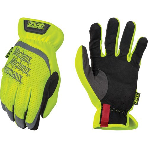 Gants de travail FastFit &agrave; haute visibilit&eacute;, Paume Synth&eacute;tique, Taille T-Grand/11 Superchem Industries
