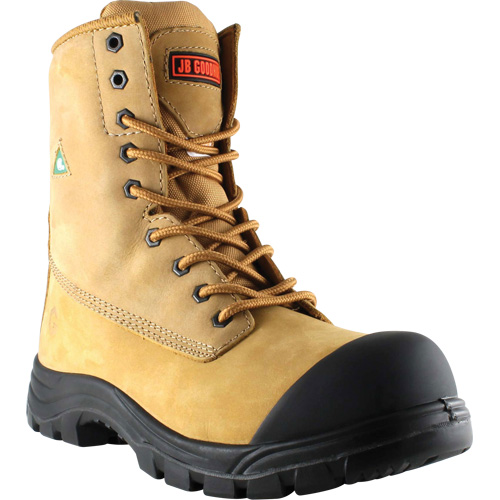 Attack Work Boots, Leather, Steel Toe, Size 7 Superchem Industries