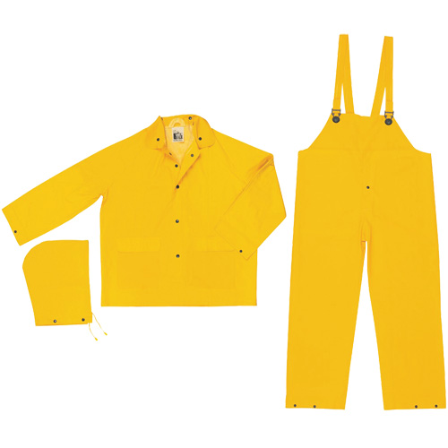 Ensemble imperm&eacute;able de s&eacute;rie classique, Polyester/PVC, 6T-Grand, Jaune Superchem Industries