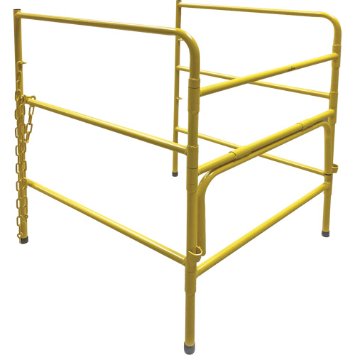 Manhole Guard Rail, Steel Superchem Industries