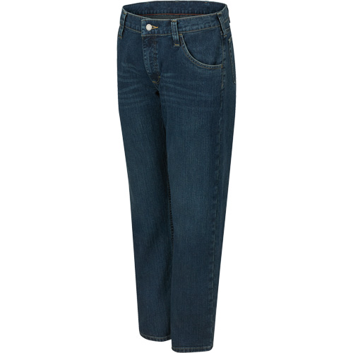 Jeans pour hommes &agrave; coupe droite &eacute;lastique, Tour de taille 30 Superchem Industries