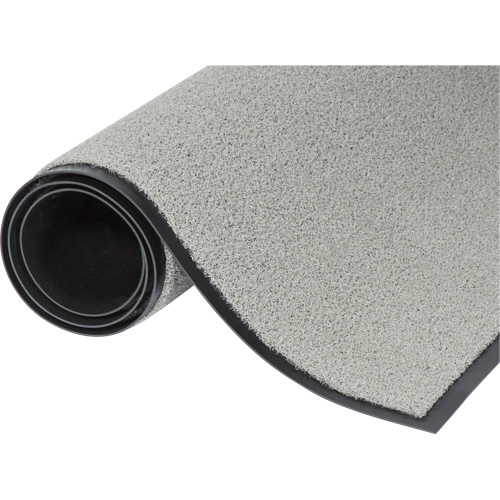 Jasper Entrance Mats, Wiper/Scraper, 3' x 10' x 5/16", Grey Superchem Industries