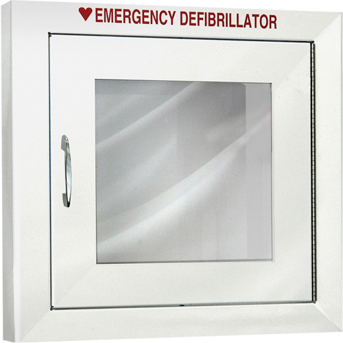 Surface Wall Mounting AED Cabinet, Zoll AED Plus&reg; For, Non-Medical Superchem Industries