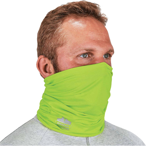 Cache-cou de refroidissement polyvalent Chill-Its, Jaune lime haute visibilit&eacute; Superchem Industries