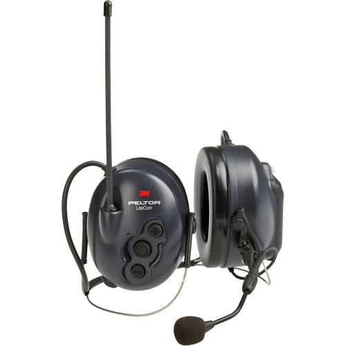 Peltor LiteCom FRS Headset, Neckband Style, 26 dB Superchem Industries