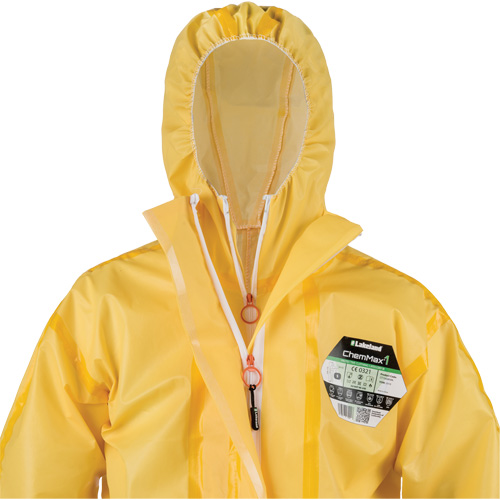 Combinaisons ChemMax 1, Poly&eacute;thyl&egrave;ne/Polypropyl&egrave;ne, 4T-Grand, Jaune Superchem Industries