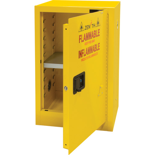 Armoire pour produits inflammables, 12 gal., 1 Porte(s), 23" La x 35" h x 18" p Superchem Industries
