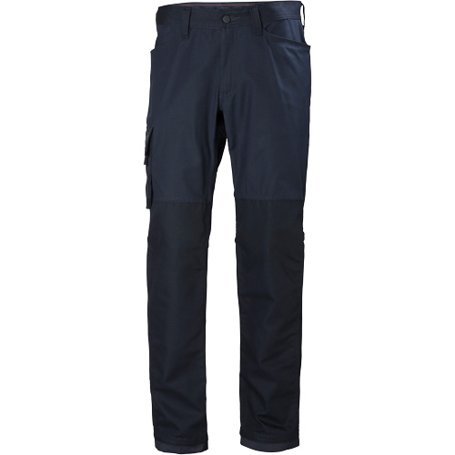 Pantalons d'entretien Oxford, Poly-coton, Bleu marin, Taille 30, Entrejambe 30 Superchem Industries