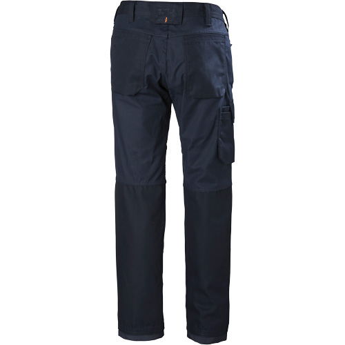 Pantalons d'entretien Oxford, Poly-coton, Bleu marin, Taille 30, Entrejambe 30 Superchem Industries
