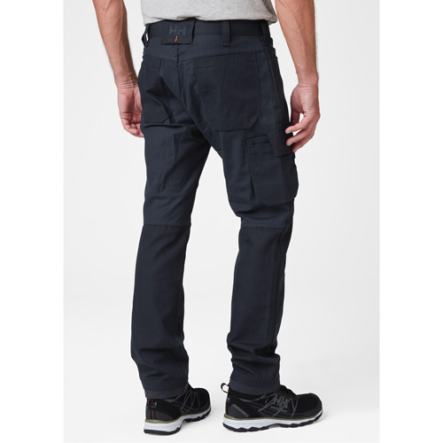 Pantalons d'entretien Oxford, Poly-coton, Bleu marin, Taille 30, Entrejambe 30 Superchem Industries