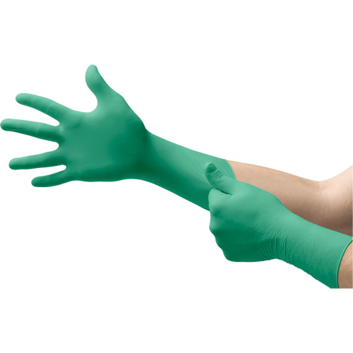 Gants TouchNTuff, Taille Grand, 11,8" lo, Nitrile, 6,2-mil Superchem Industries