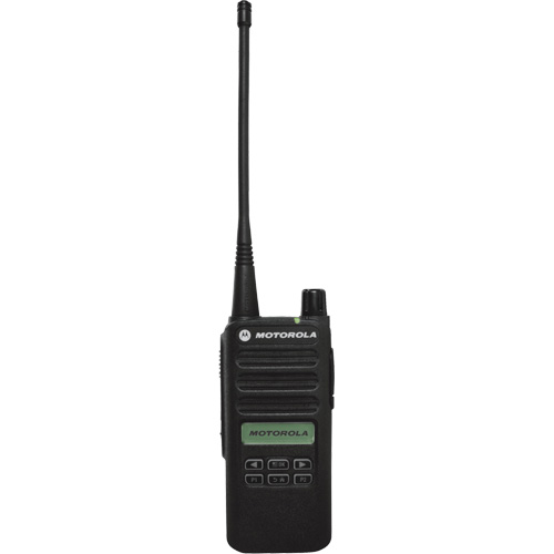 CP100 Series Two-Way Radio, UHF Radio Band, 160 Channels, 250000 sq. ft. Range Superchem Industries