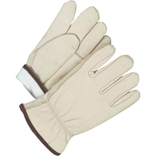 Gants de conducteur isol&eacute;s traditionnels, 13, Paume en Cuir fleur de vache, Thinsulate Superchem Industries