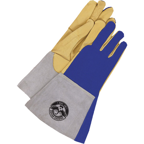 MIG & TIG Welding Gloves, Grain Deerskin, Size Medium Superchem Industries
