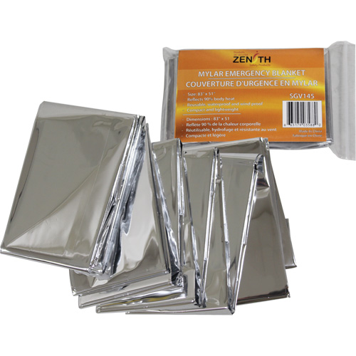 Couverture d'urgence, Polyester aluminis&eacute; Superchem Industries