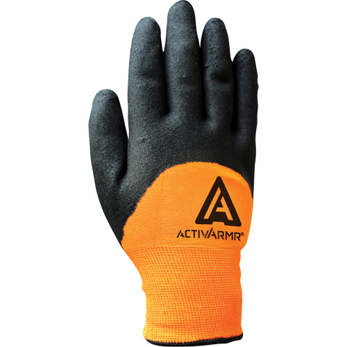 Gants enduits ActivArmr 97-011, Petit, R&ecirc;vetement Nitrile, Calibre 10, Enveloppe en Polyester Superchem Industries