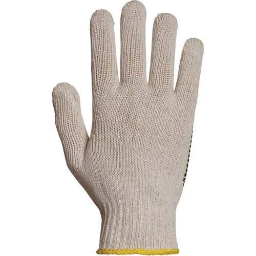Gant en tricot avec pois de PVC Sure Grip, Poly/coton, Un c&ocirc;t&eacute;, Calibre 7, T-petit Superchem Industries