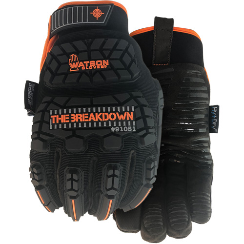 The Breakdown Cut Resistant Work Gloves, Size Small, Aramid/Polyester/Stainless Steel Shell, ASTM ANSI Level A5 Superchem Industries