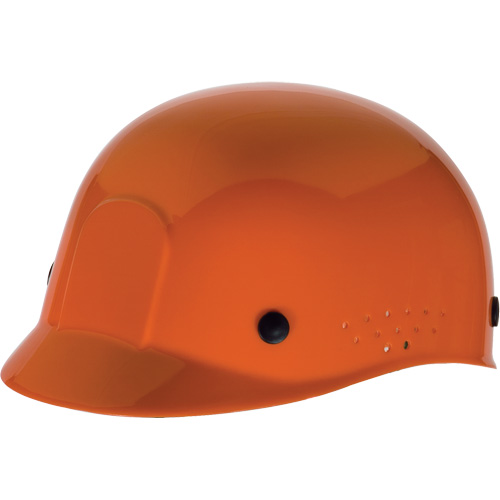 Casque antichocs, Suspension &agrave; douille, Orange Superchem Industries
