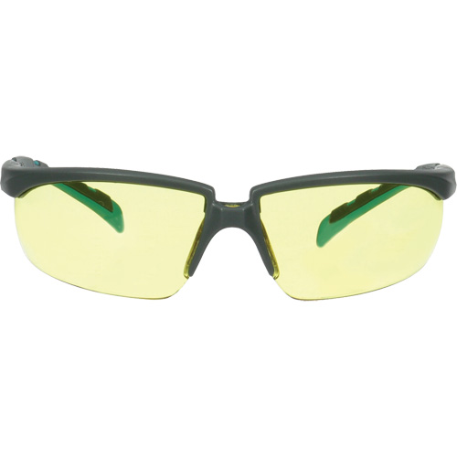 Solus 2000 Series Safety Glasses, Amber Lens, Anti-Fog/Anti-Scratch, ANSI Z87+ Superchem Industries