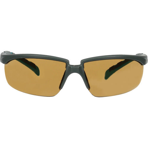 Solus 2000 Series Safety Glasses, Brown Lens, Anti-Fog/Anti-Scratch, ANSI Z87+ Superchem Industries