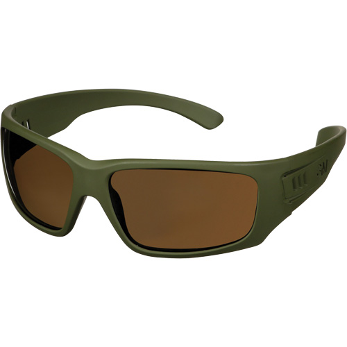 Lunettes de s&eacute;curit&eacute; de la s&eacute;rie Maxim Elite 1000, Lentille Brun, Antibu&eacute;e/Anti-&eacute;gratignures, R&eacute;pond ou surpasse la norme CSA Z94.3 Superchem Industries