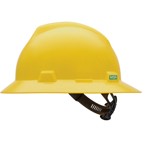 V-Gard&reg; Slotted Full-Brim Hardhat, Meets CSA Type 1, Quick-Slide Suspension, Non-Vented Superchem Industries