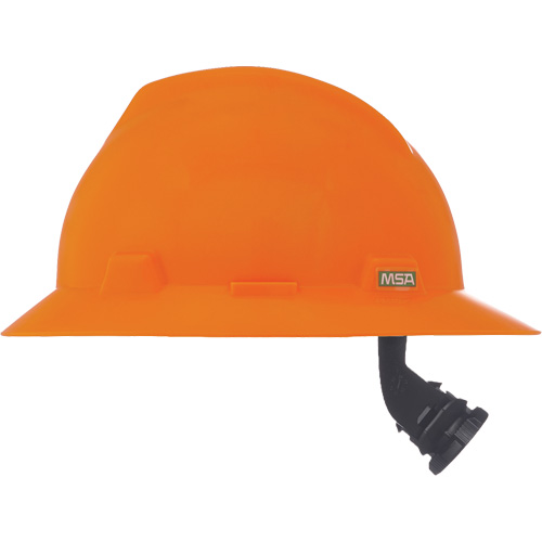 V-Gard&reg; Slotted Full-Brim Hardhat, Meets CSA Type 1, Ratchet Suspension, Non-Vented Superchem Industries