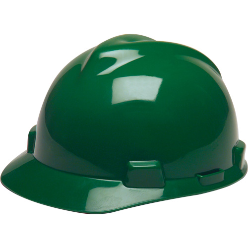V-Gard&reg; GREEN Slotted Hard Hat, Meets CSA Type 1, Ratchet Suspension Superchem Industries