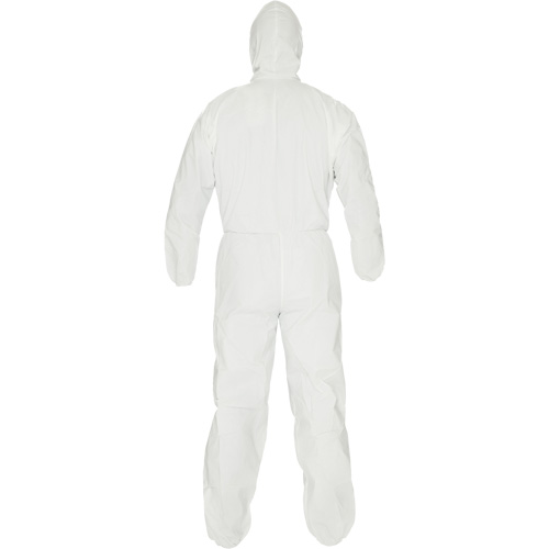 KleenGuard A40 Disposable Coveralls, Medium, White, Microporous Superchem Industries