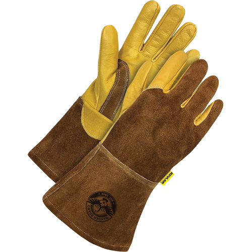 Gants pour soudeur, Cuir fleur de vache, Taille 2T-Grand Superchem Industries