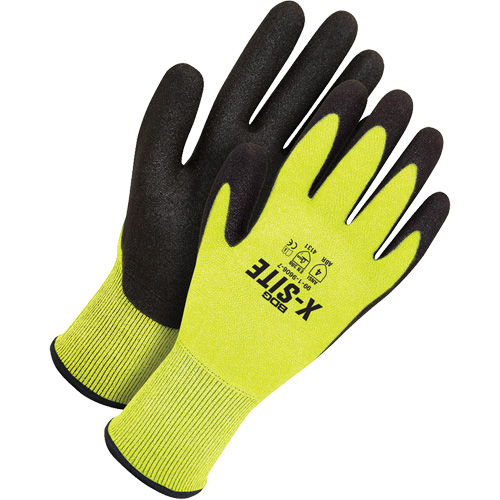 X-Site Seamless Knit Coated Gloves, 11, Foam Nitrile Coating, 15 Gauge, Nylon/Lycra&reg; Shell Superchem Industries