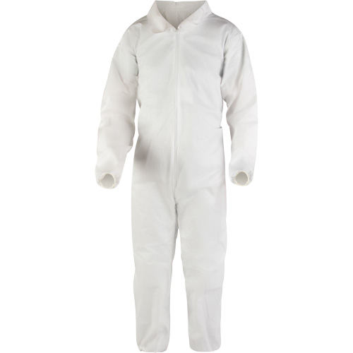 Premium Coveralls, 2X-Large, White, Microporous Superchem Industries