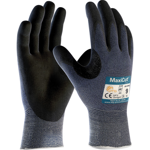 ATG MaxiCut&reg; Ultra Cut Resistant Gloves, Size X-Large, 15 Gauge, Foam Nitrile Coated, HPPE Shell, ASTM ANSI Level A3/EN 388 Level 5/EN 388 Level C Superchem Industries