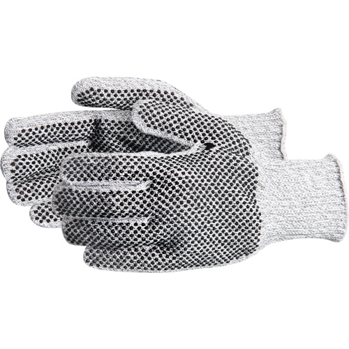 Gants en tricot composite de poids moyen Contender, Taille T-petit, Calibre 7, Rev&ecirc;tement PVC, Enveloppe en Cordura, ASTM ANSI niveau A4 Superchem Industries