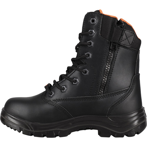 Bottes de s&eacute;curit&eacute;, Cuir, Embout Acier, Taille 6, Imperm&eacute;able Superchem Industries