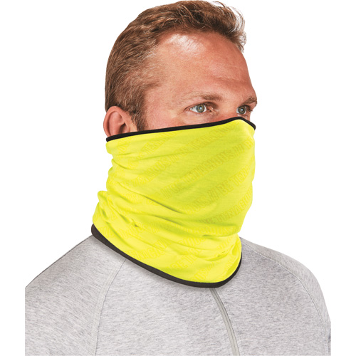 N-Ferno&reg; 6491 Reversible Thermal Multi-Band, Lime, Fleece/Polyester Superchem Industries