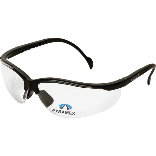 Venture II&reg; Reader Safety Glasses, Clear, 2.5 Diopter Superchem Industries